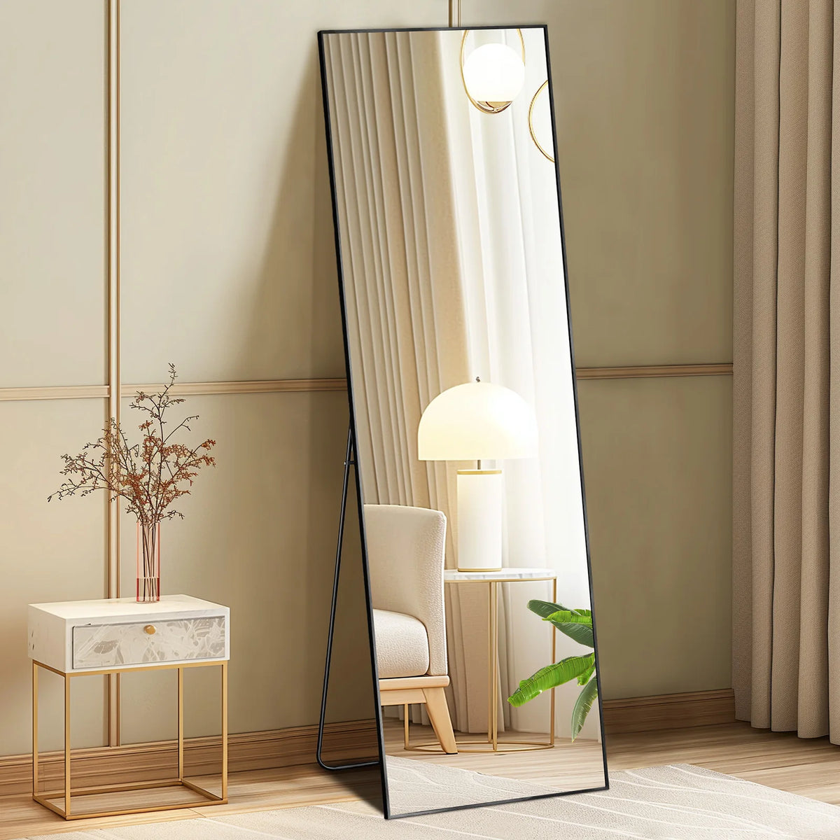 Elegant Full-Length Mirror